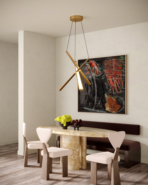 Lex LED Chandelier by Kuzco Lighting