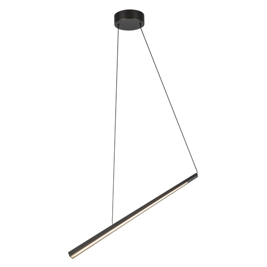 Lex LED Linear Pendant in Urban Bronze Finish | Kuzco Lighting