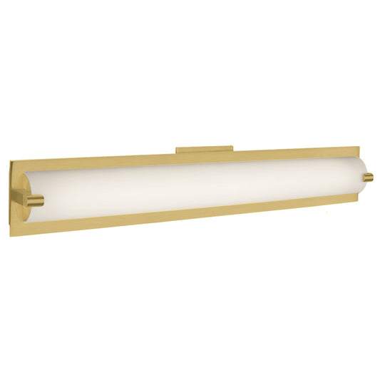 Lighthouse LED Vanity in Brushed Gold Finish | Kuzco Lighting