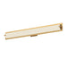Lighthouse LED Vanity in Brushed Gold Finish | Kuzco Lighting