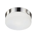 Load image into Gallery viewer, Lomita Flush Mount in Brushed Nickel Finish | Kuzco Lighting
