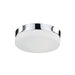 Lomita LED Flush Mount in Chrome Finish | Kuzco Lighting