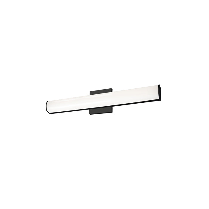 Longitude LED Vanity in Black Finish | Kuzco Lighting