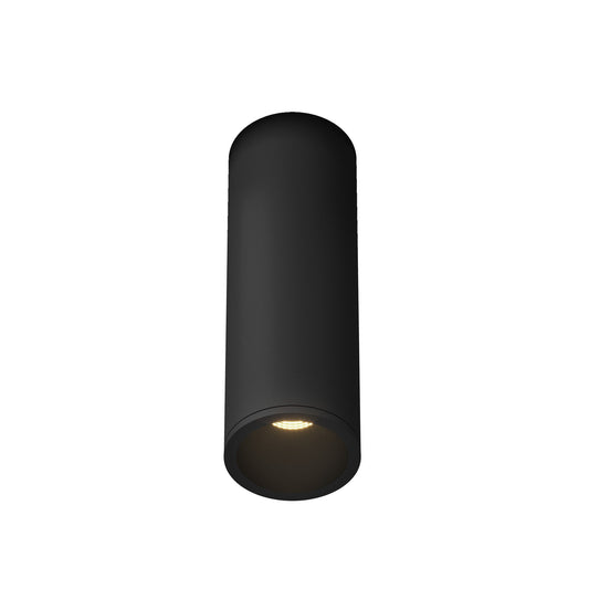 Lorna LED Flush Mount in Black Finish | Kuzco Lighting