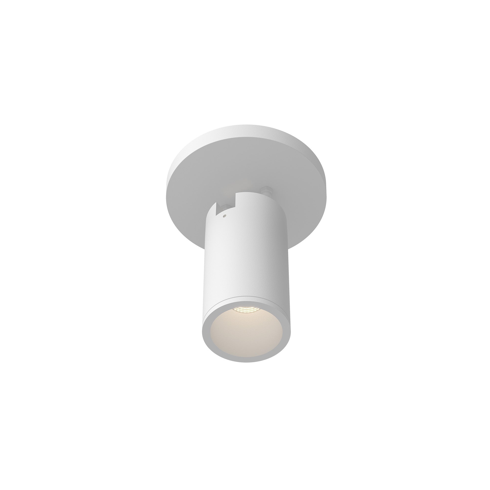 Lorna LED Adjustable Ceiling Mount in White Finish | Kuzco Lighting