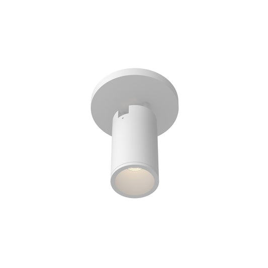 Lorna LED Adjustable Ceiling Mount in White Finish | Kuzco Lighting