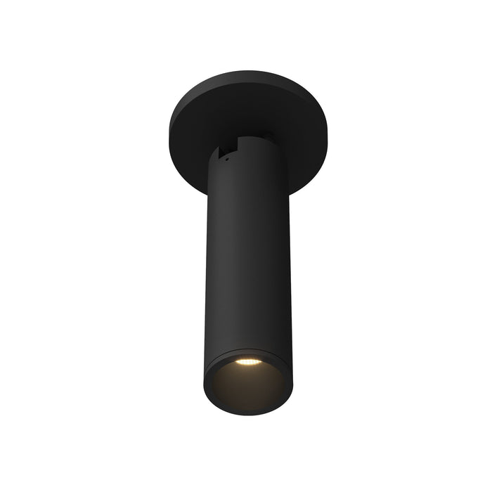 Lorna LED Adjustable Ceiling Mount in Black Finish | Kuzco Lighting