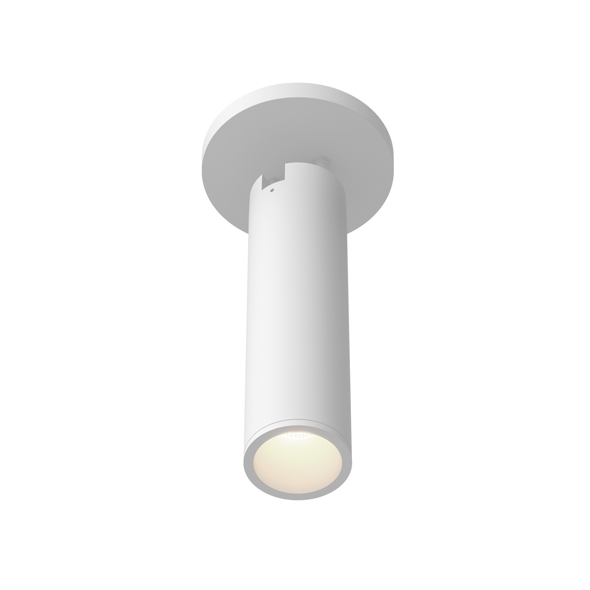 Lorna LED Adjustable Ceiling Mount in White Finish | Kuzco Lighting