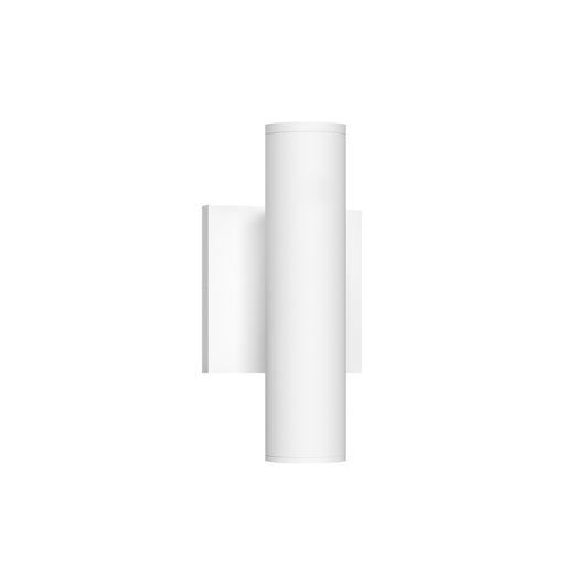 Lorna LED Wall Sconce Up/Down Light in White Finish | Kuzco Lighting