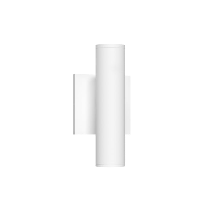 Lorna LED Wall Sconce Up/Down Light in White Finish | Kuzco Lighting