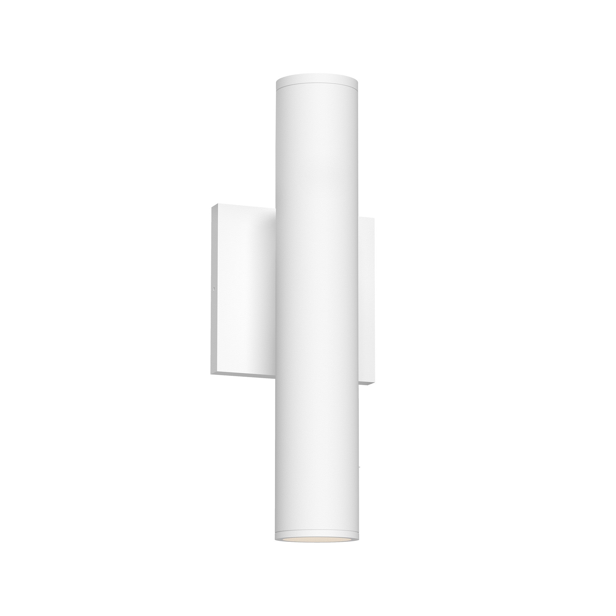 Lorna LED Wall Sconce Up/Down Light in White Finish | Kuzco Lighting