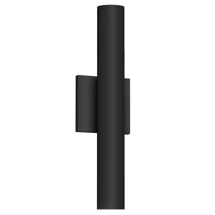 Lorna LED Wall Sconce Up/Down Light in Black Finish | Kuzco Lighting