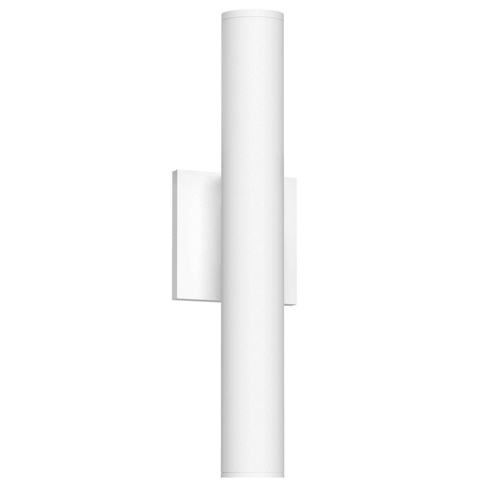 Lorna LED Wall Sconce Up/Down Light in White Finish | Kuzco Lighting