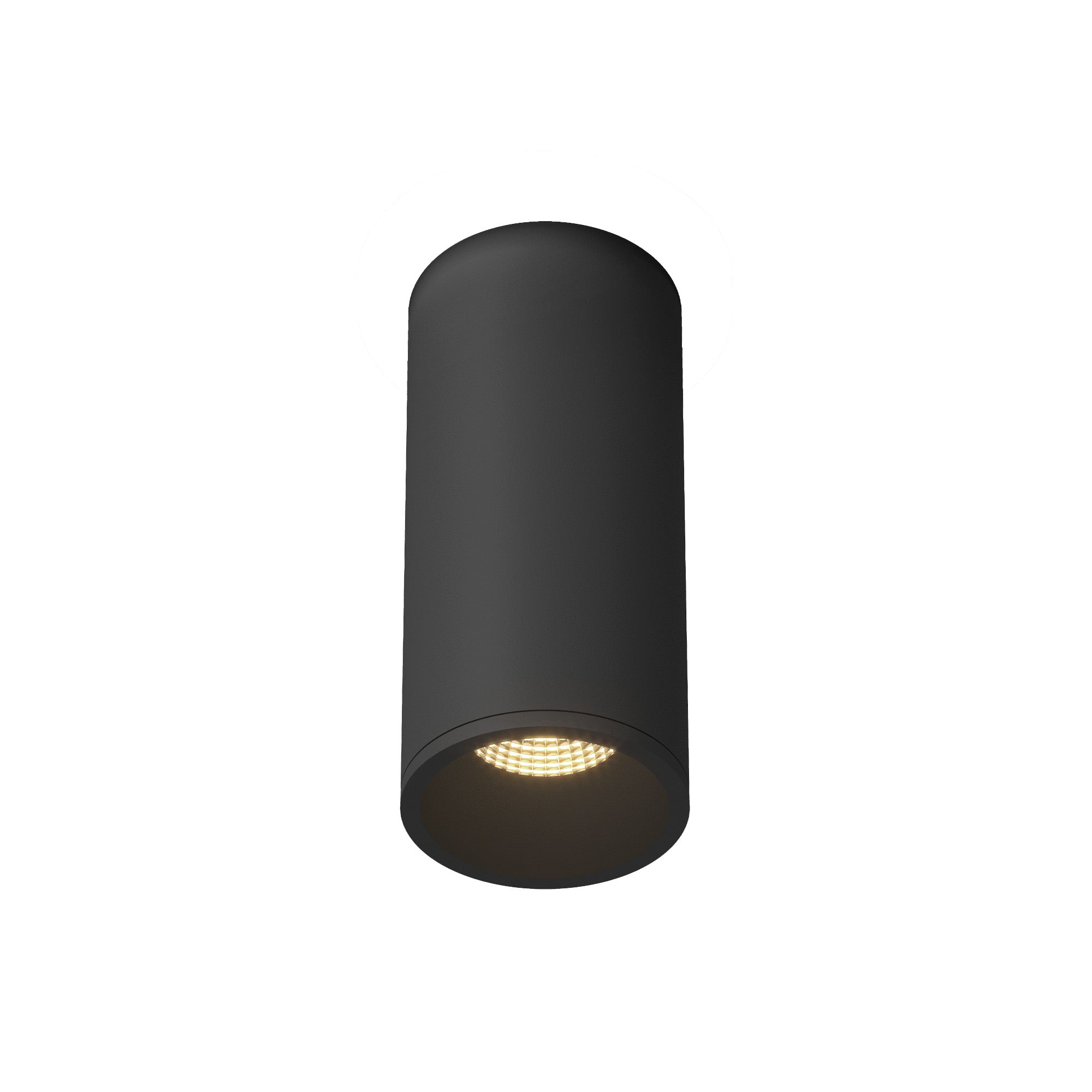 Lorna LED Flush Mount in Black Finish | Kuzco Lighting