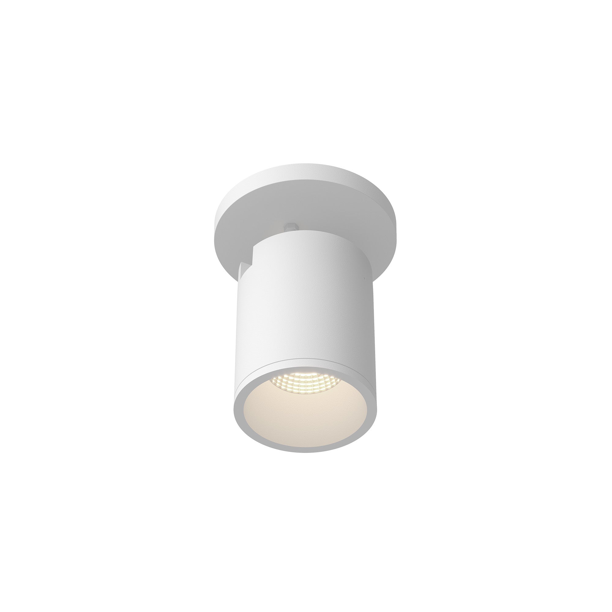 Lorna LED Adjustable Ceiling Mount in White Finish | Kuzco Lighting