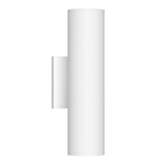 Lorna LED Wall Sconce Up/Down Light in White Finish | Kuzco Lighting