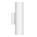 Lorna LED Wall Sconce Up/Down Light in White Finish | Kuzco Lighting