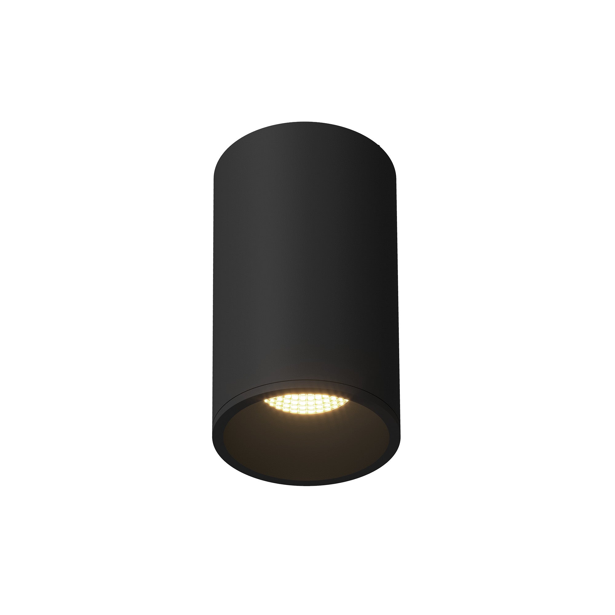 Lorna LED Flush Mount in Black Finish | Kuzco Lighting
