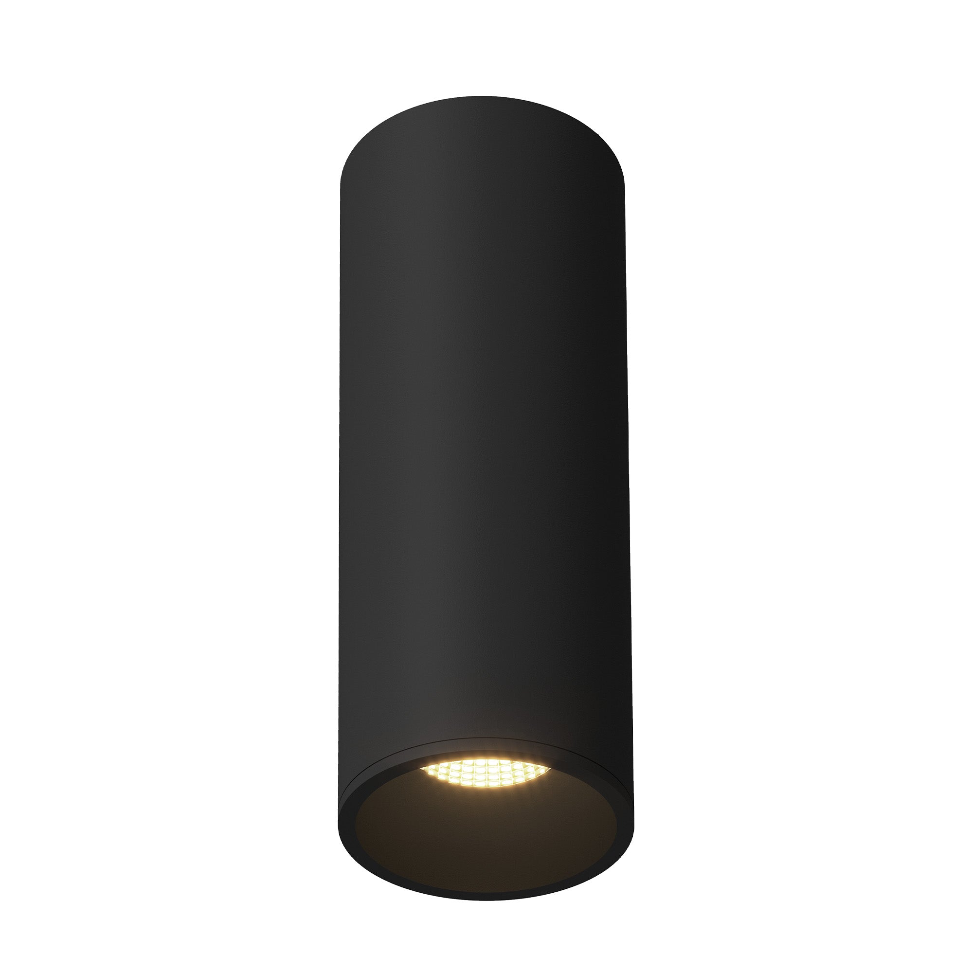 Lorna LED Flush Mount in Black Finish | Kuzco Lighting