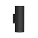 Lorna LED Wall Sconce Up/Down Light in Black Finish | Kuzco Lighting