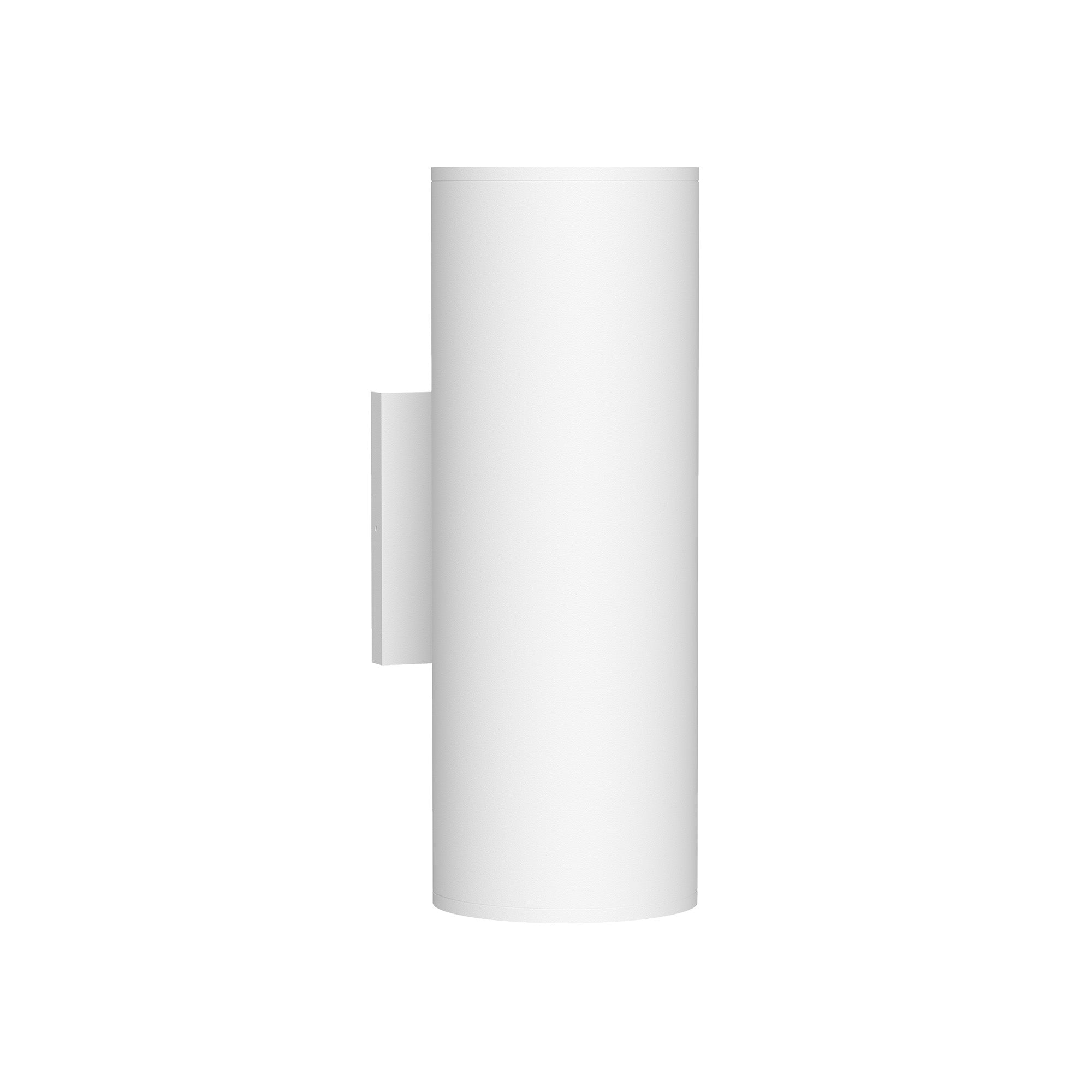 Lorna LED Wall Sconce Up/Down Light in White Finish | Kuzco Lighting