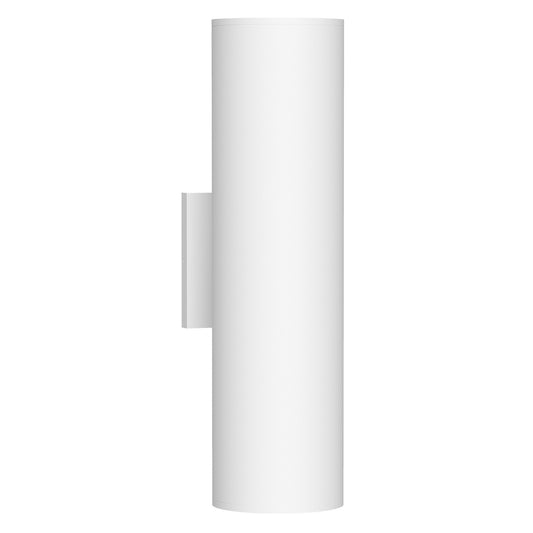 Lorna LED Wall Sconce Up/Down Light in White Finish | Kuzco Lighting