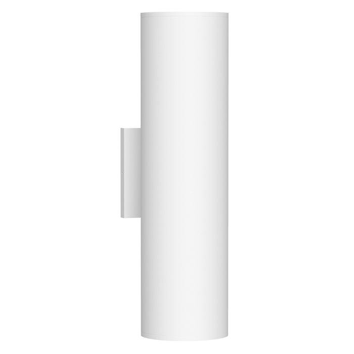 Lorna LED Wall Sconce Up/Down Light in White Finish | Kuzco Lighting