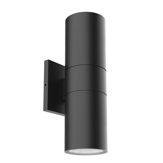 Lund LED Exterior Wall Sconce in Black Finish | Kuzco Lighting