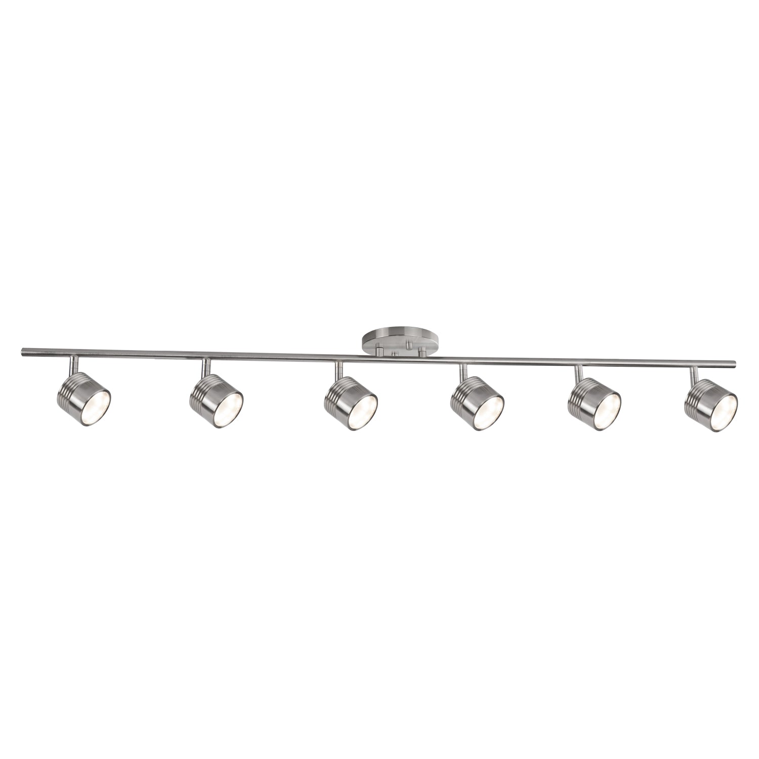 Lyra LED Track Lights in Brushed Nickel Finish | Kuzco Lighting