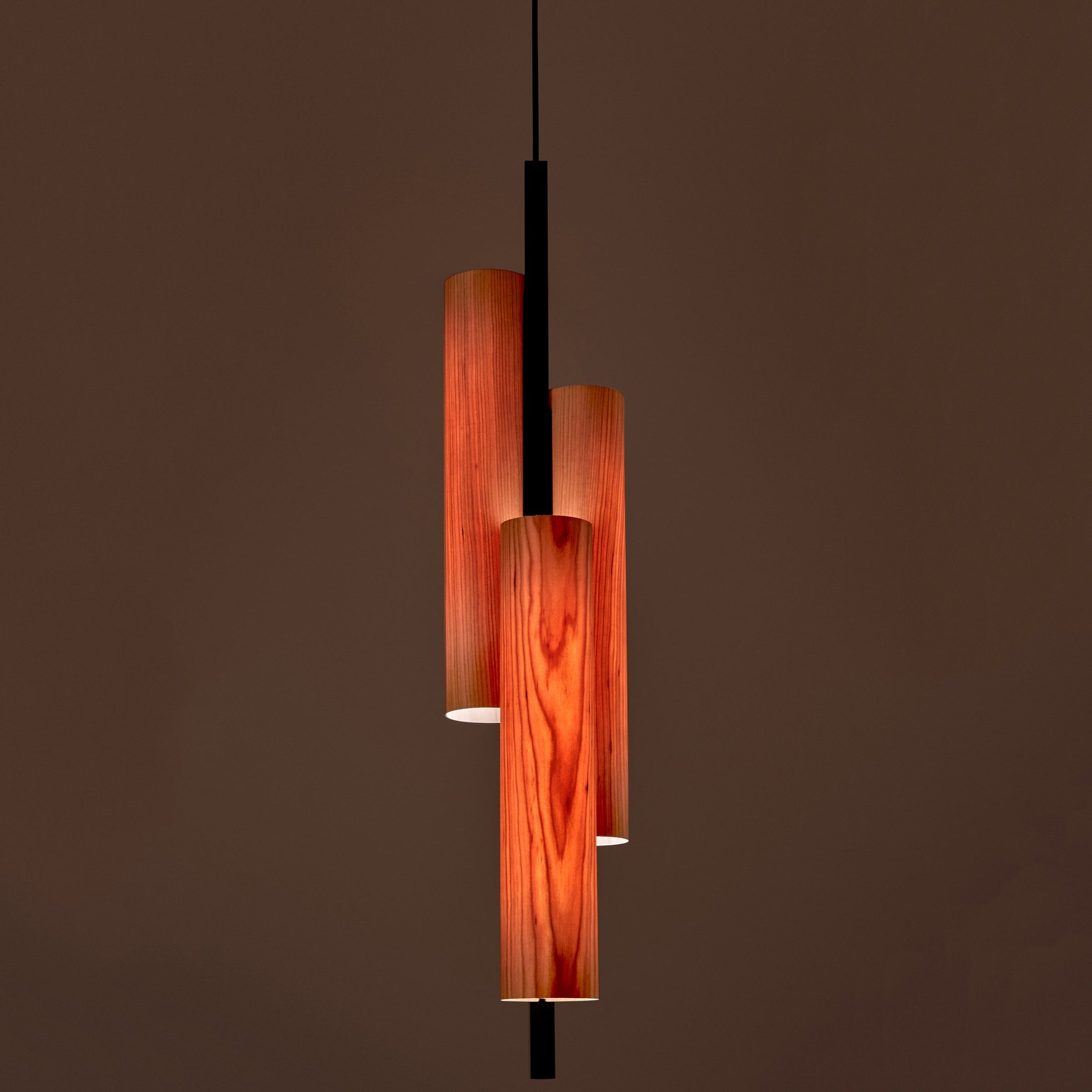 Black Note Triplet Multi-Light Pendant