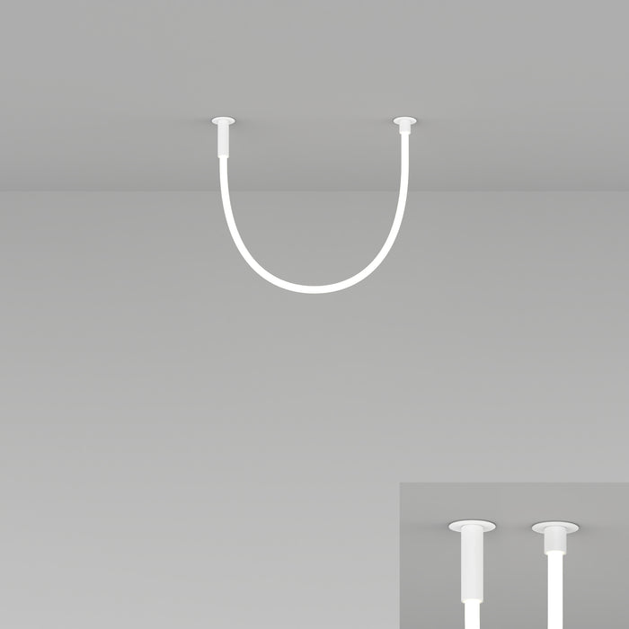 La Linea Flush Mount by Artemide  - 98" Finish