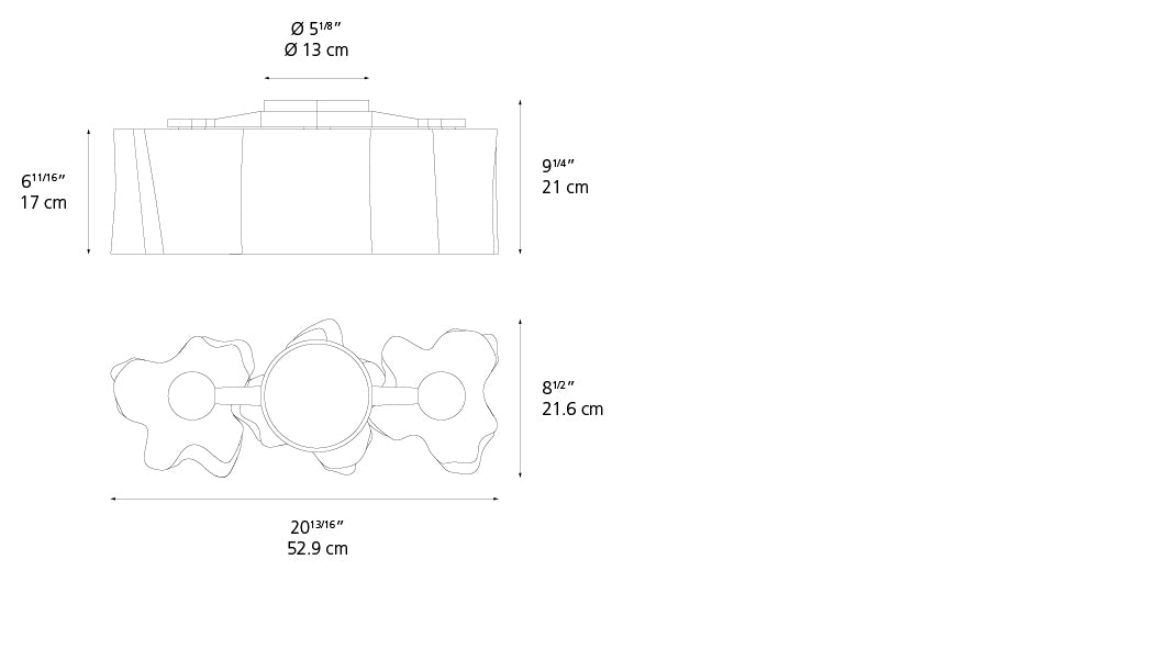 Logico Micro Triple Linear Ceiling Light
