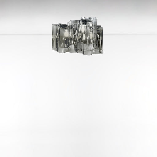 Logico Mini Triple Nested Ceiling Light
 by Artemide  - Grey Smoke Finish