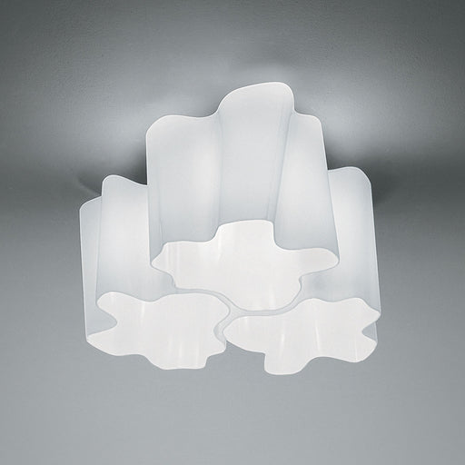 Logico Mini Triple Nested Ceiling Light
 by Artemide  - White Finish