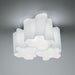 Logico Mini Triple Nested Ceiling Light
 by Artemide  - White Finish