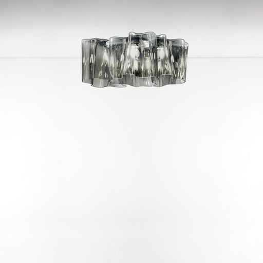 Logico Mini Triple Linear Ceiling Light
 by Artemide  - Grey Smoke Finish