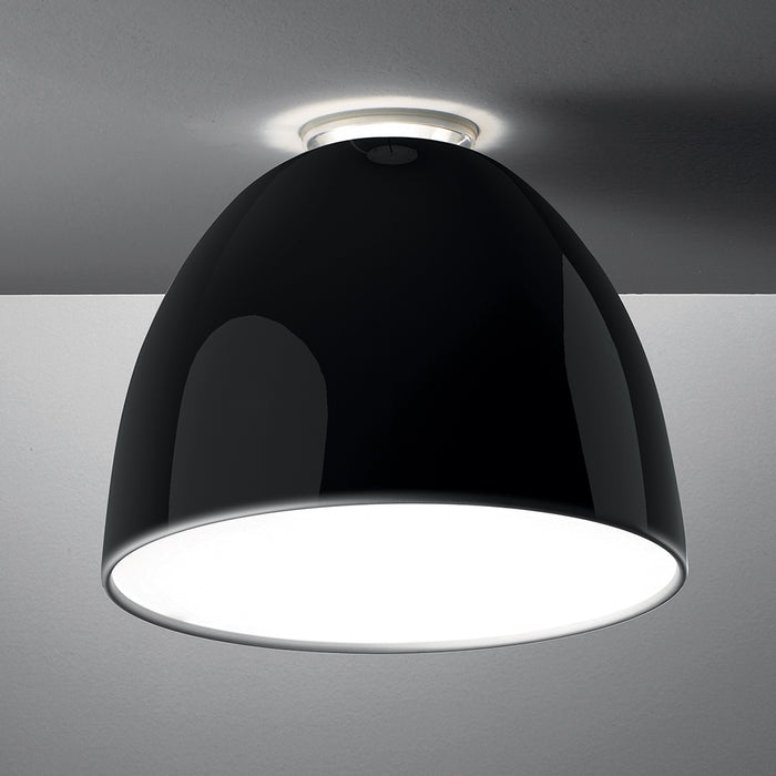 Nur Gloss Flush Mount by Artemide  - Gloss Black Finish