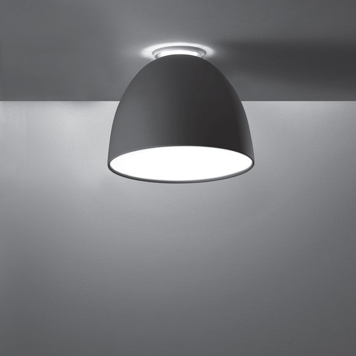 Nur Mini Flush Mount by Artemide  - Anthracite Grey Finish