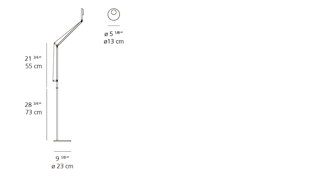 Demetra Professional Floor Lamp