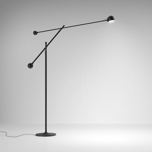 Ixa Arm Floor Lamp by Artemide  - Anthracite Finish