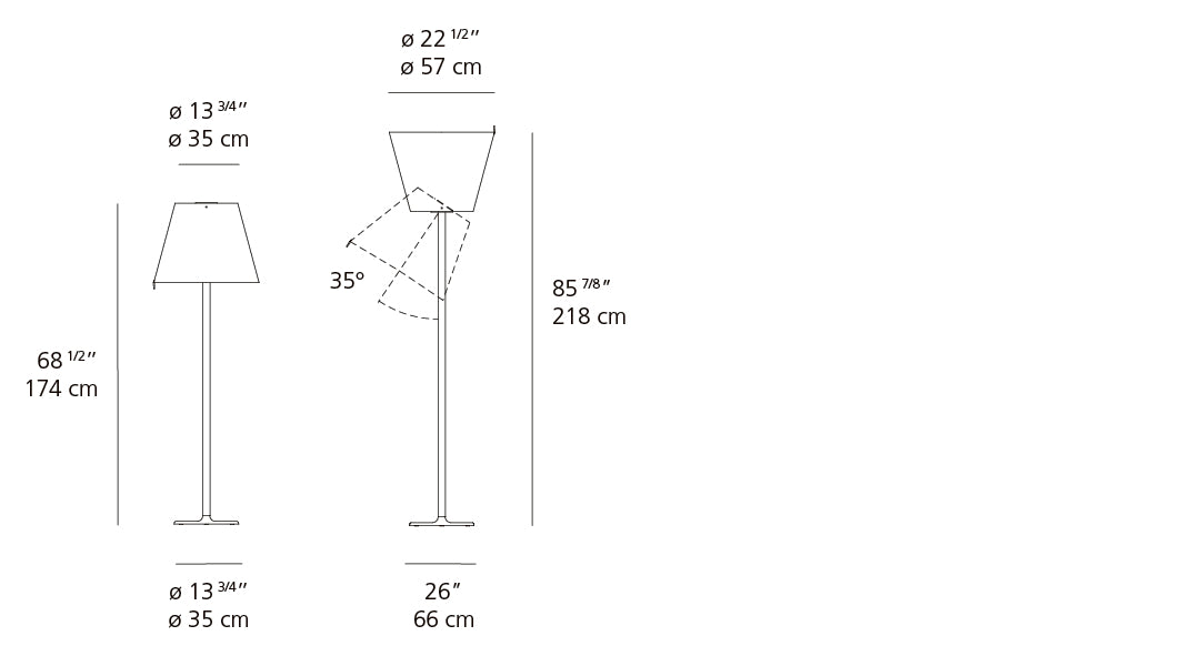 Melampo Mega Floor Lamp