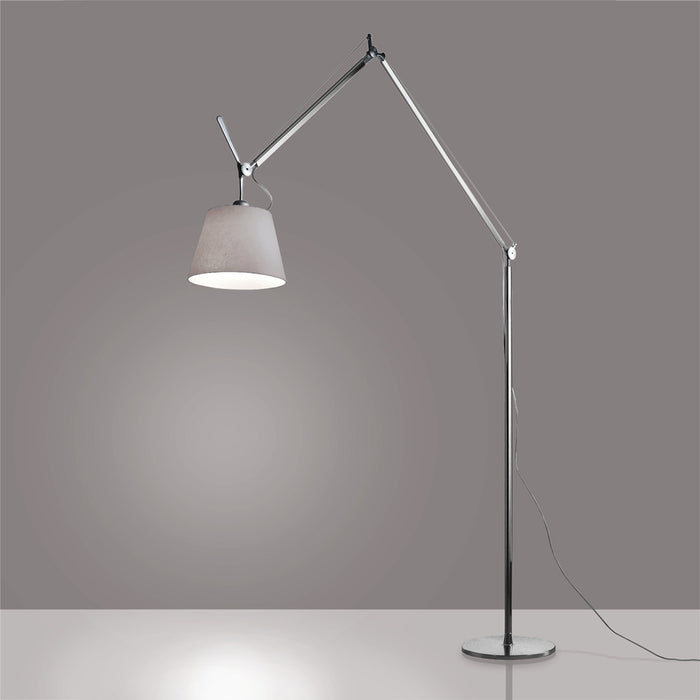 Tolomeo Mega Floor Lamp by Artemide  - Aluminum Finish