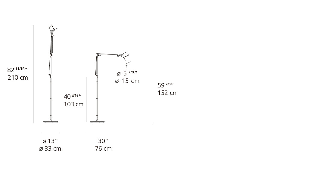 Tolomeo Mini Floor Lamp