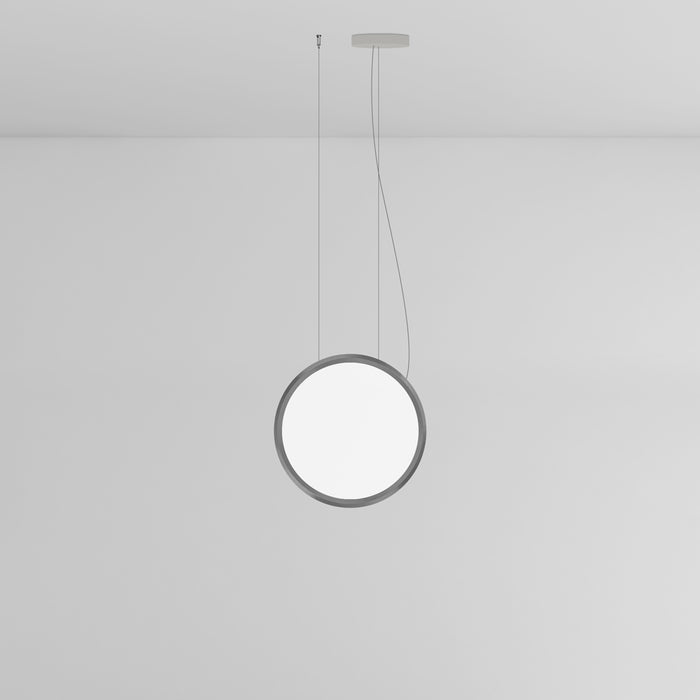 Discovery Vertical Pendant  by Artemide  - Aluminum Finish