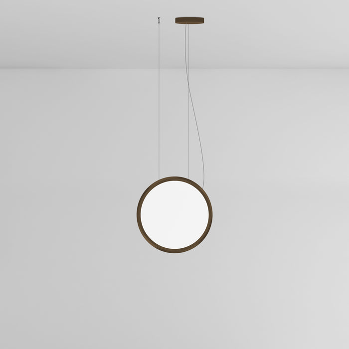 Discovery Vertical Pendant  by Artemide  - Bronze Finish