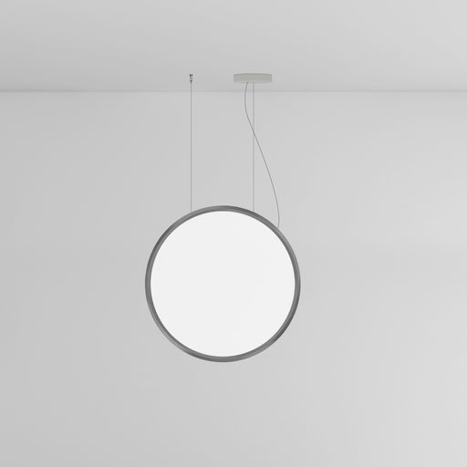 Discovery Vertical Pendant  by Artemide  - Aluminum Finish
