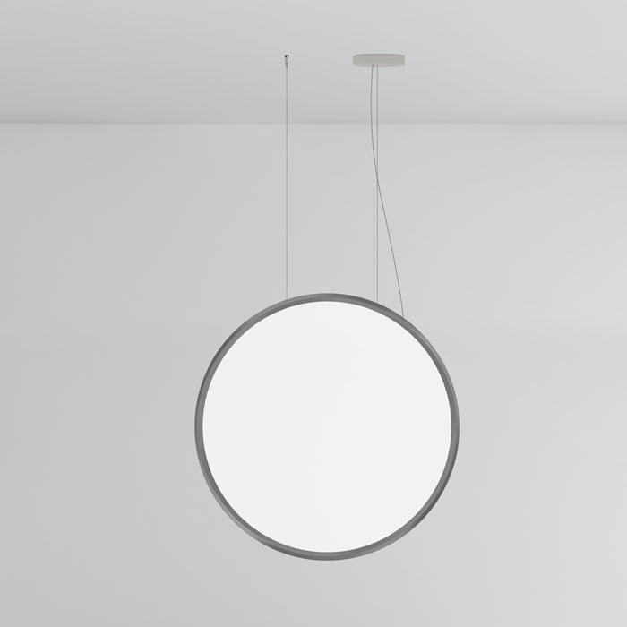 Discovery Vertical Pendant  by Artemide  - Aluminum Finish