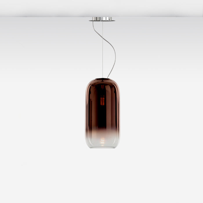 Gople Pendant  by Artemide  - Chrome/Copper Finish