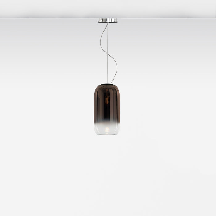 Gople Pendant  by Artemide  - Chrome/Bronze Finish