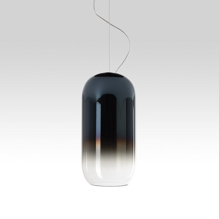 Gople Pendant  by Artemide  - Black/Blue Finish